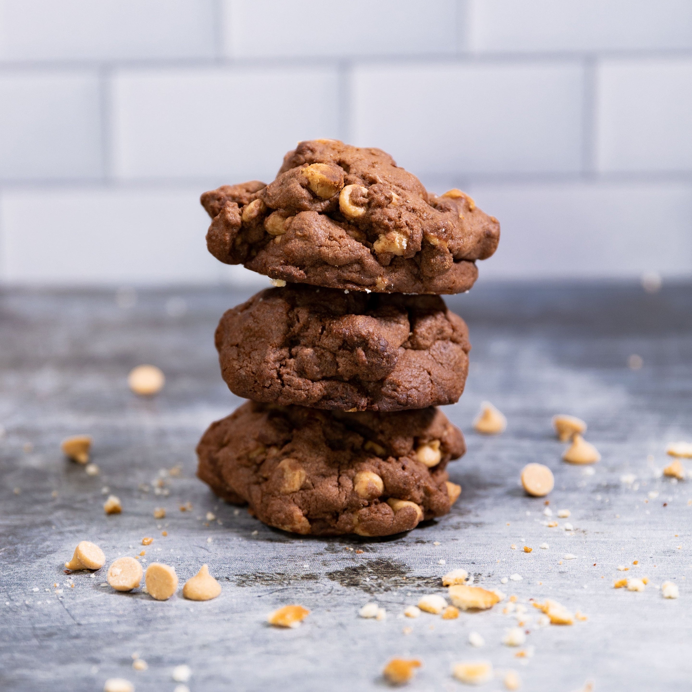 HackShack Chocolate Peanut Butter Chip Cookies