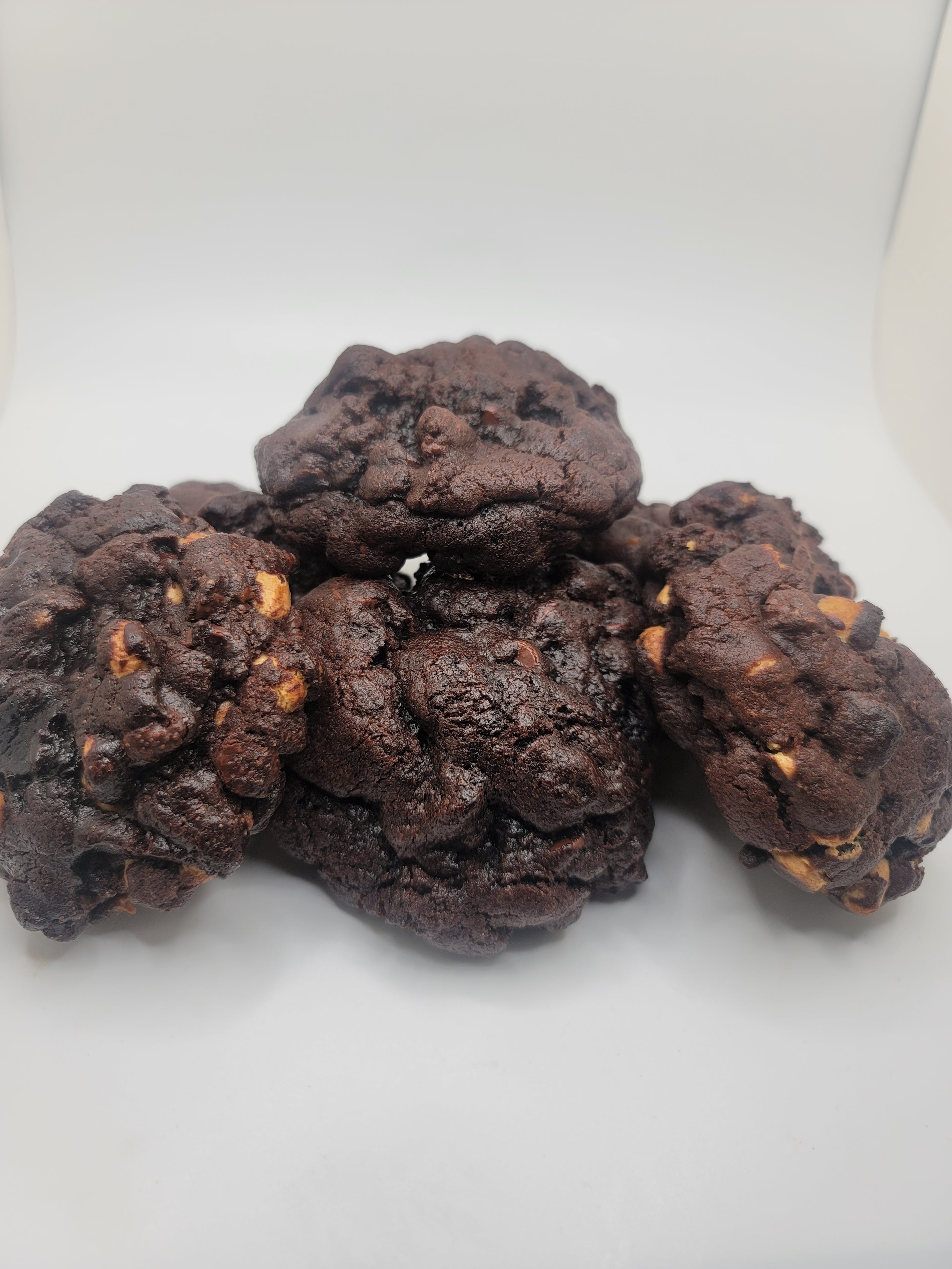 HackShack Chocolate Chocolate Chip and Chocolate Peanut Butter Chip Cookies